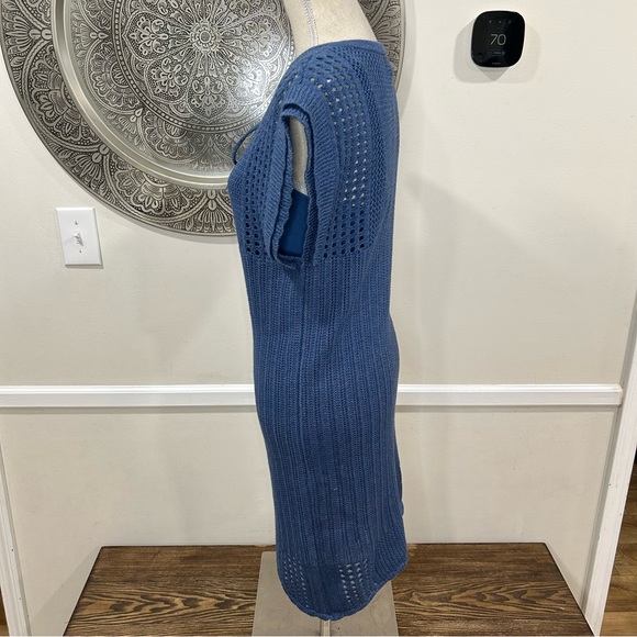 NWT Heartloom blue knit 2 piece dress - Size M - Picture 9 of 13